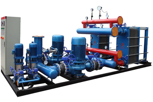 山西集中供暖换热机组和生活热水换热机组厂家