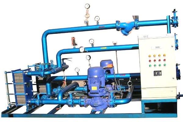 双板换换热机组标准型、智能型、无人值守型